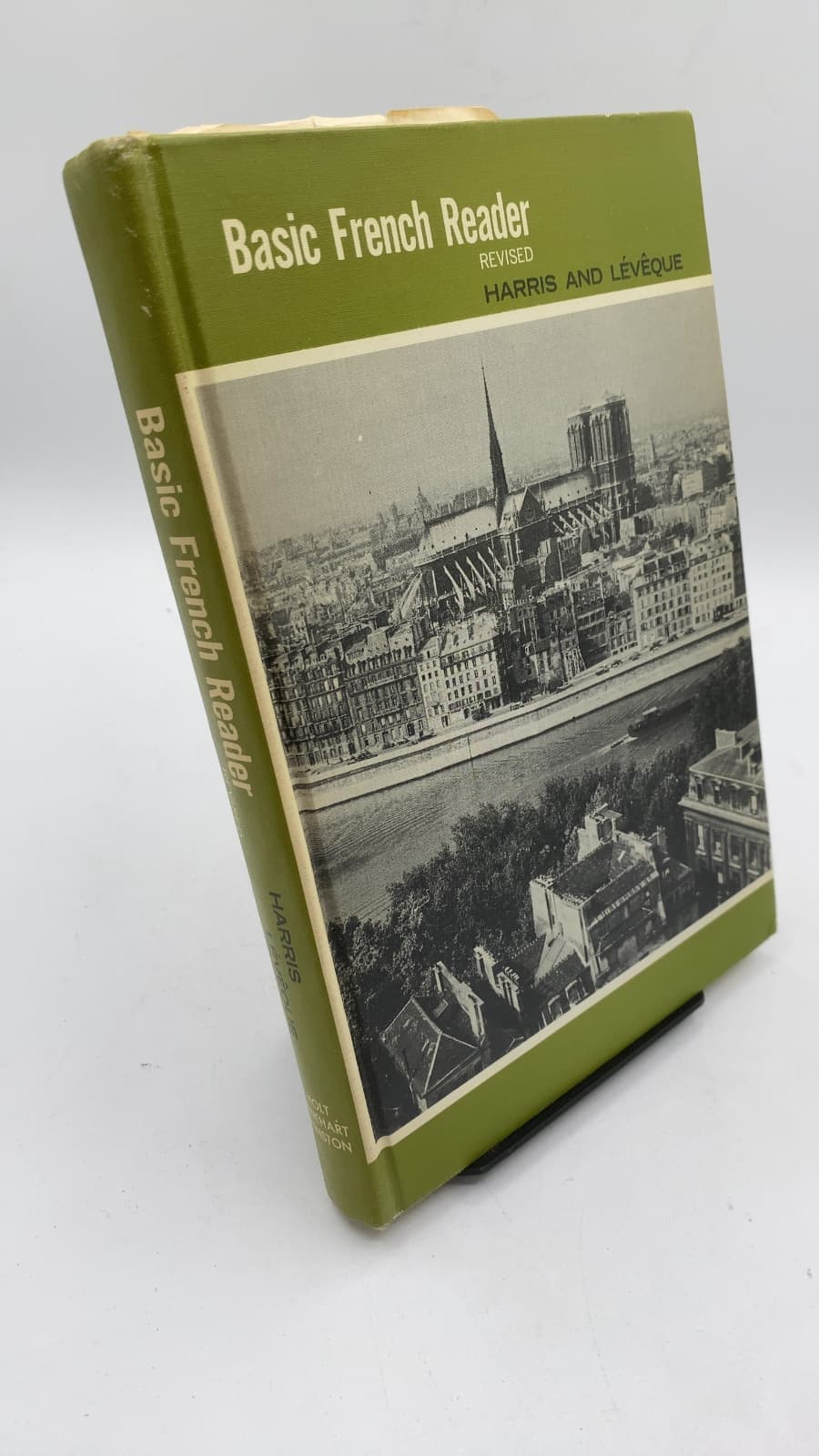 Basic French Reader Revised by Julian Harris, André Lévêque - front cover