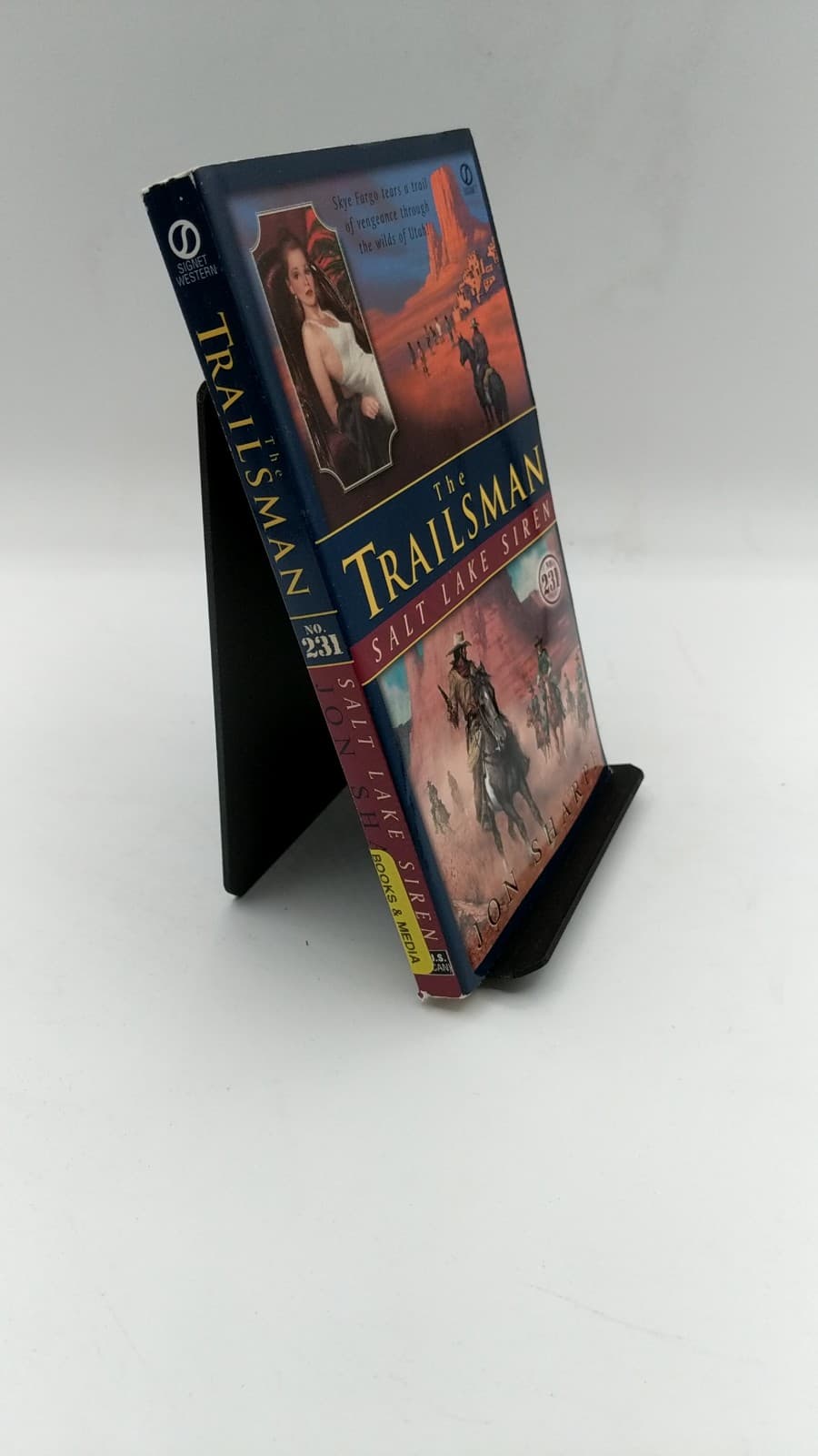 The Trailsman: Salt Lake Siren by Jon Sharpe - front cover