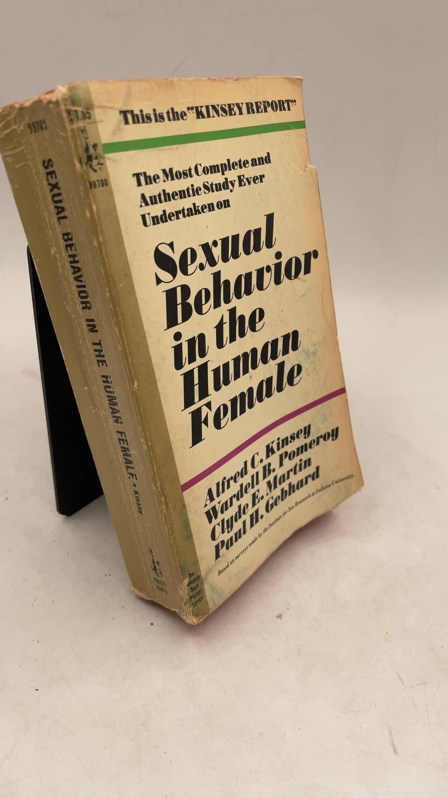 Sexual Behavior in the Human Female by Alfred C. Kinsey, Wardell B. Pomeroy, Clyde E. Martin, Paul H. Gebhard - front cover