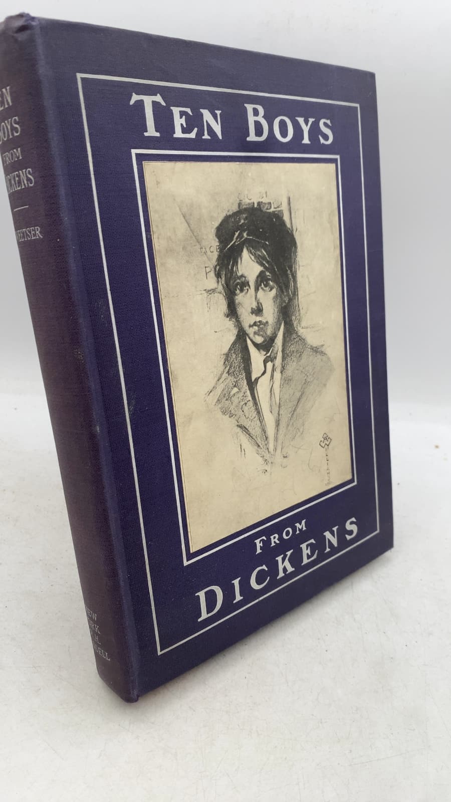 Ten Boys from Dickens by Kate Dickinson Sweetser - front cover