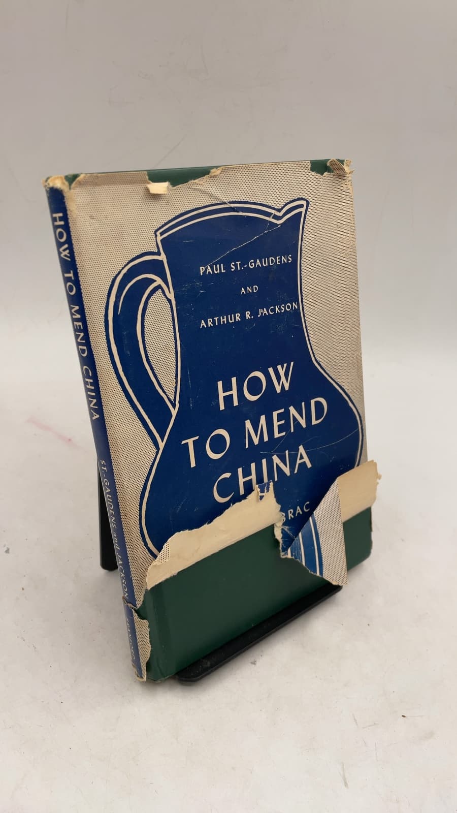 HOW TO Mend China and Bric-A-Brac by Paul St.-Gaudens and Arthur R. Jackson - front cover