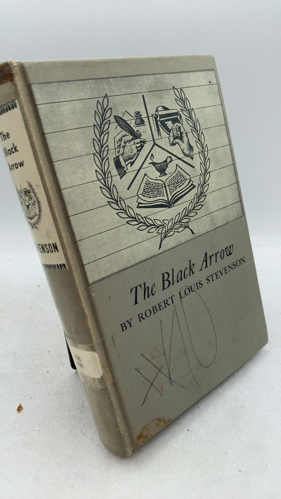 The Black Arrow by Robert Louis Stevenson - front cover