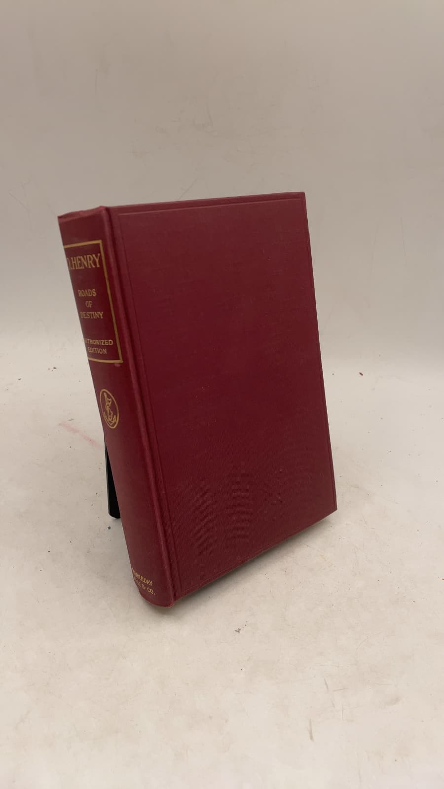 Roads OF Destiny by O. Henry - front cover