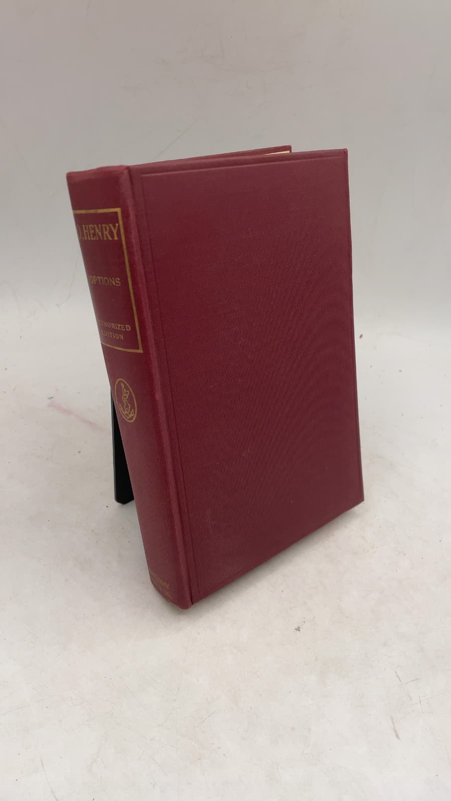 Options by O. Henry - front cover