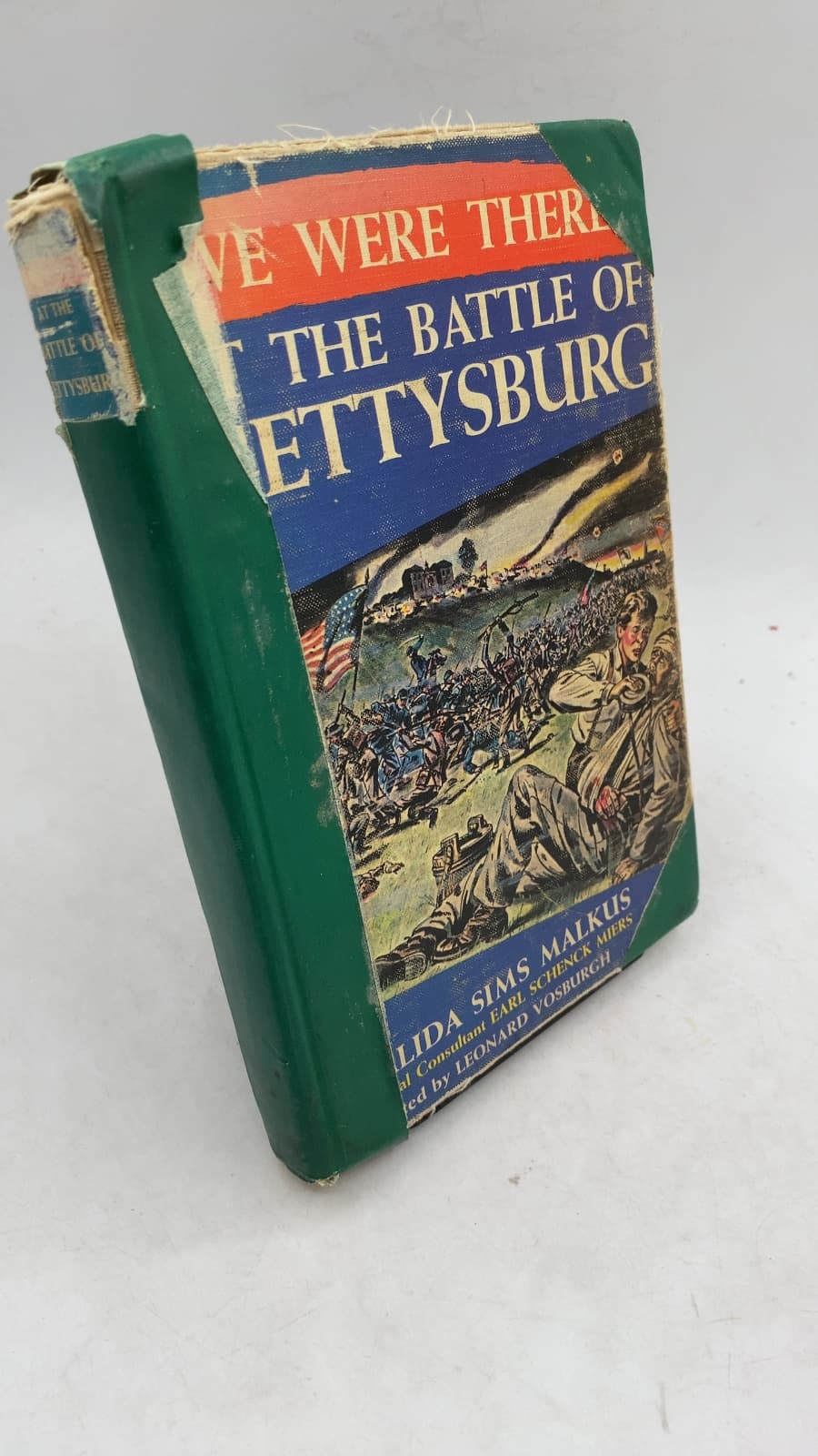 We Were There at the Battle of Gettysburg by Alida Sims Malkus - front cover