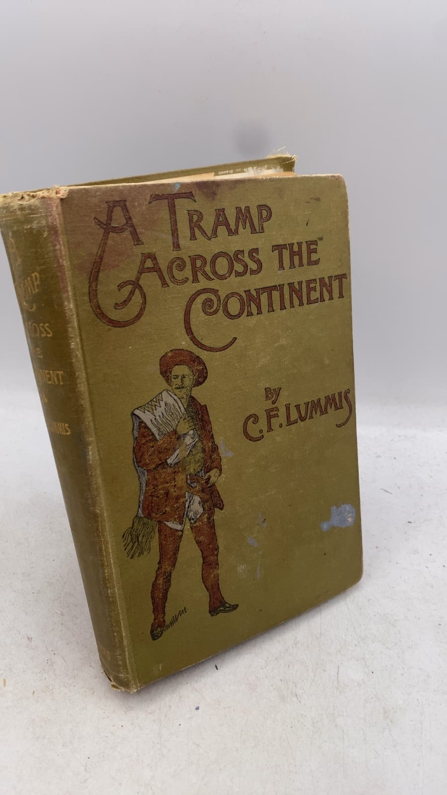 A Tramp Across the Continent by Charles F. Lummis - front cover