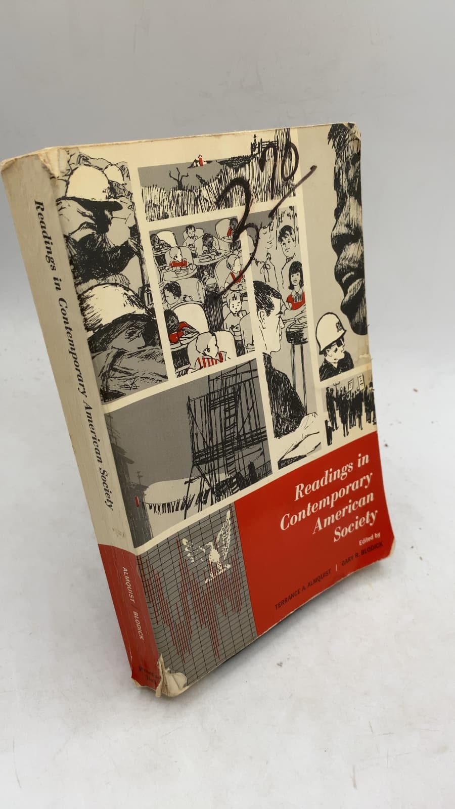 Readings in Contemporary American Society by Terrance A. Almquist and Gary R. Blodick - front cover