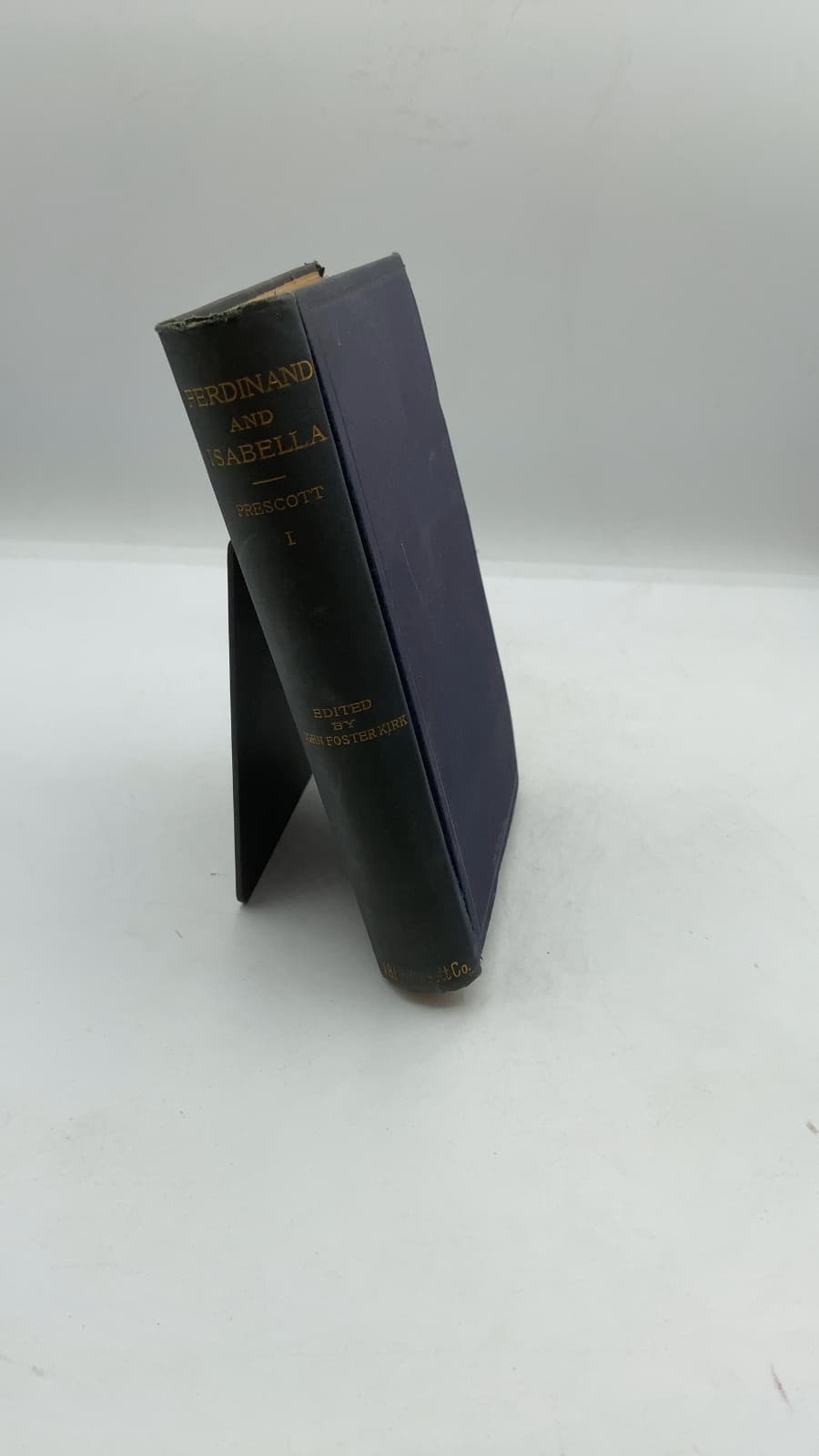 History of the Reign of Ferdinand and Isabella the Catholic, Volume I by William H. Prescott - front cover