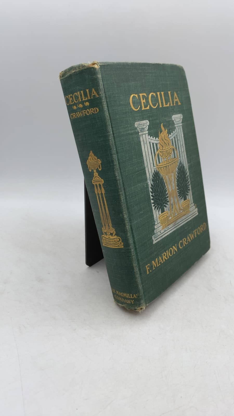 Cecilia: A Story of Modern Rome by F. Marion Crawford - front cover