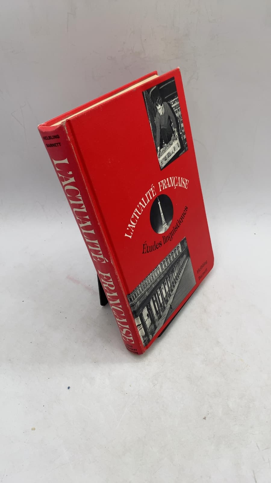 L'ACTUALITÉ FRANÇAISE Études linguistiques by Robert E. Helbling and Andrée M. L. Barnett - front cover