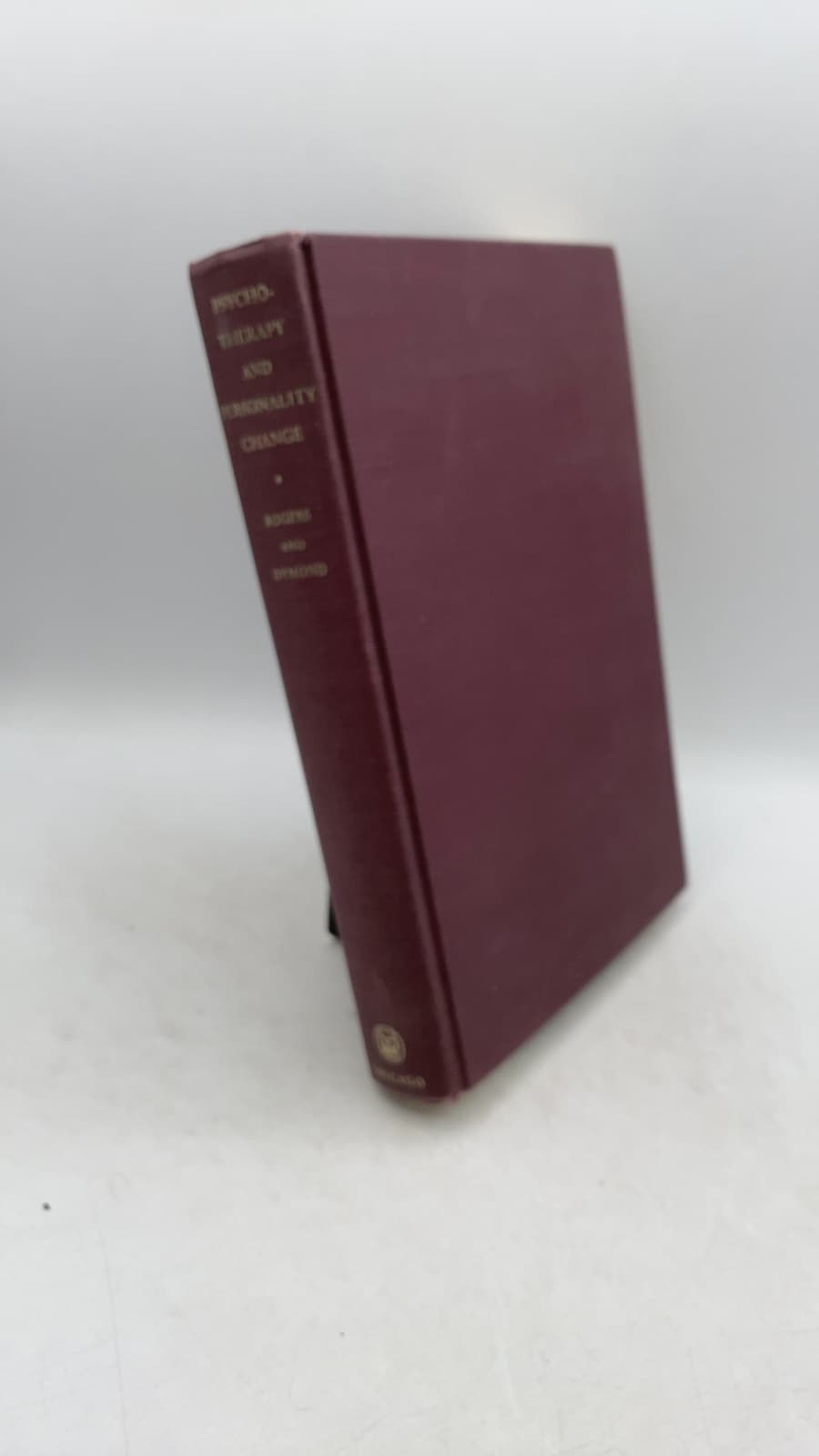 Psychotherapy and Personality Change by Carl R. Rogers and Rosalind F. Dymond - front cover
