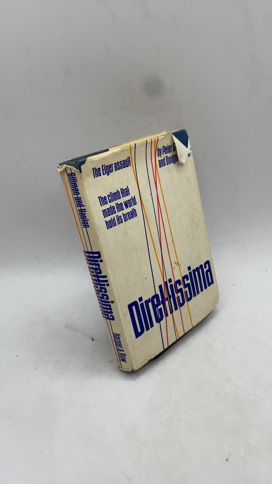 Direttissima: The Eiger Assault by Peter Gillman and Dougal Haston - front cover