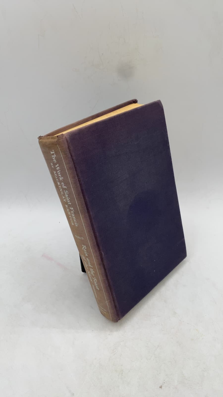 The Work of Saint Francis / Rain and the Feast of the Stars by MacKinlay Kantor / Reiko Hatsumi - front cover