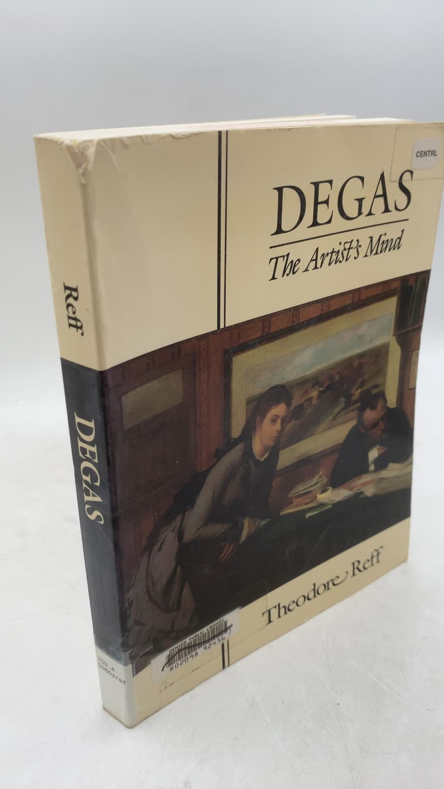 Degas The Artist's Mind by Theodore Reff - front cover