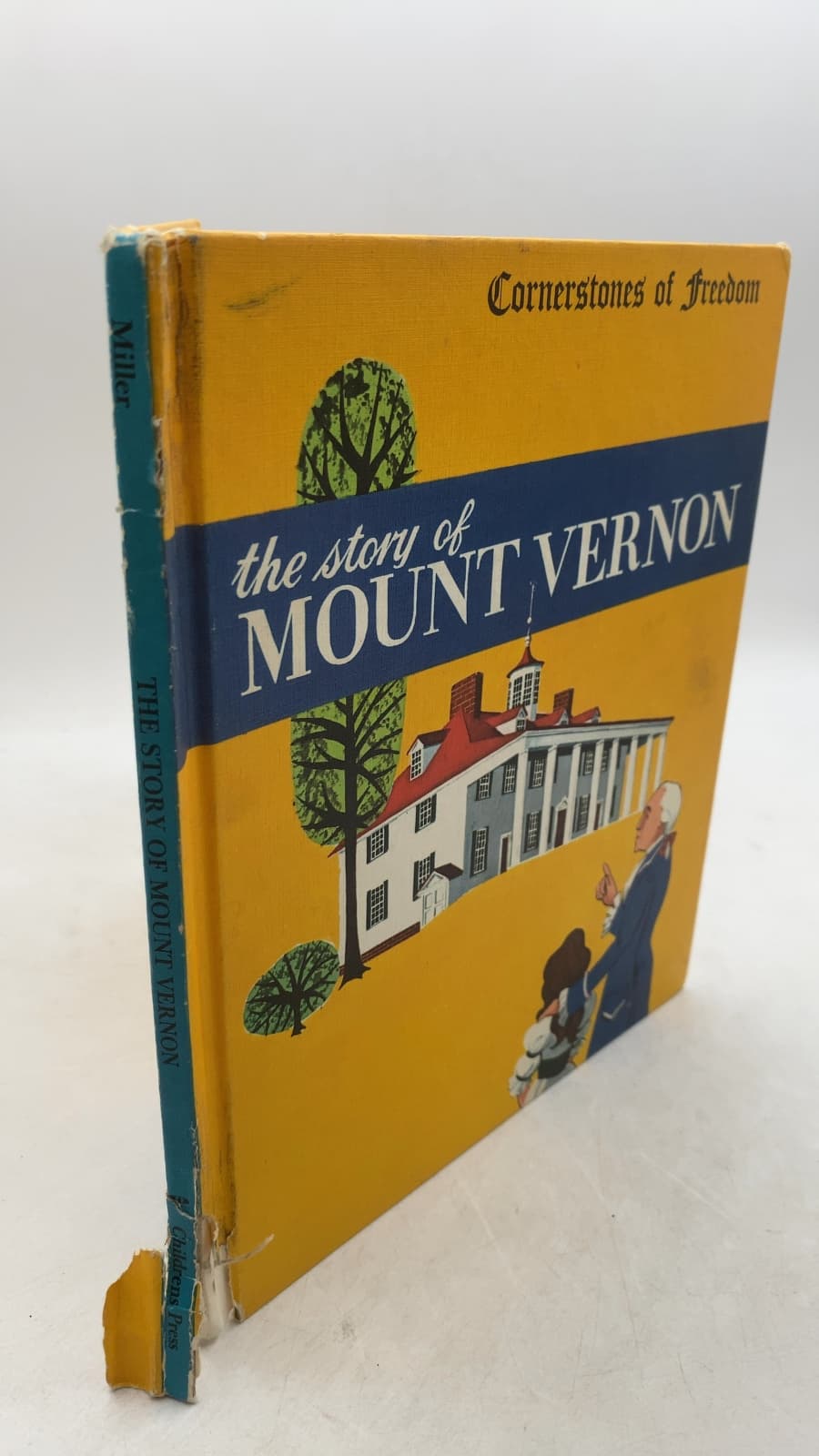 the story of MOUNT VERNON by Natalie Miller - front cover