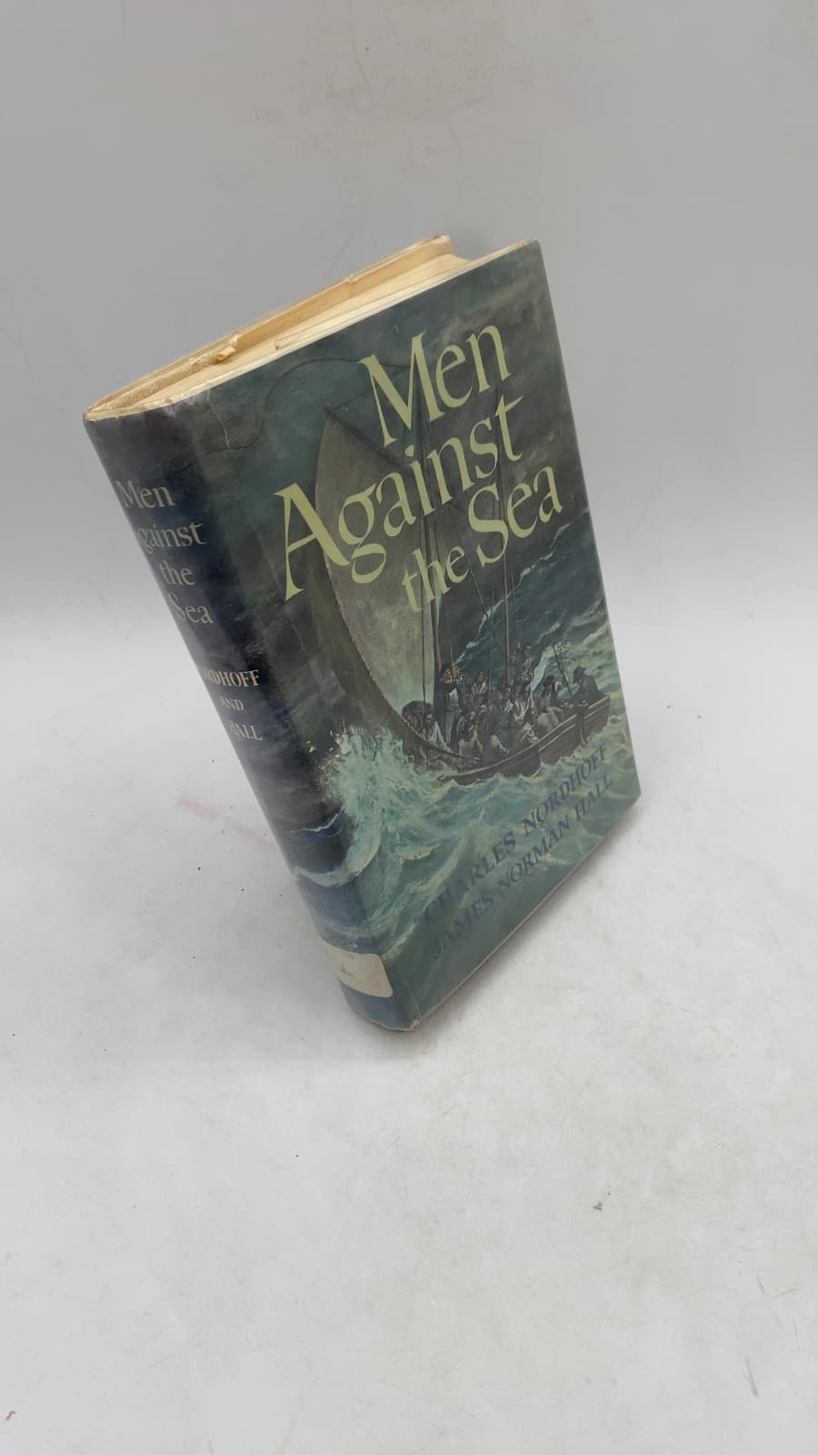 Men Against the Sea by Charles Nordhoff and James Norman Hall - front cover