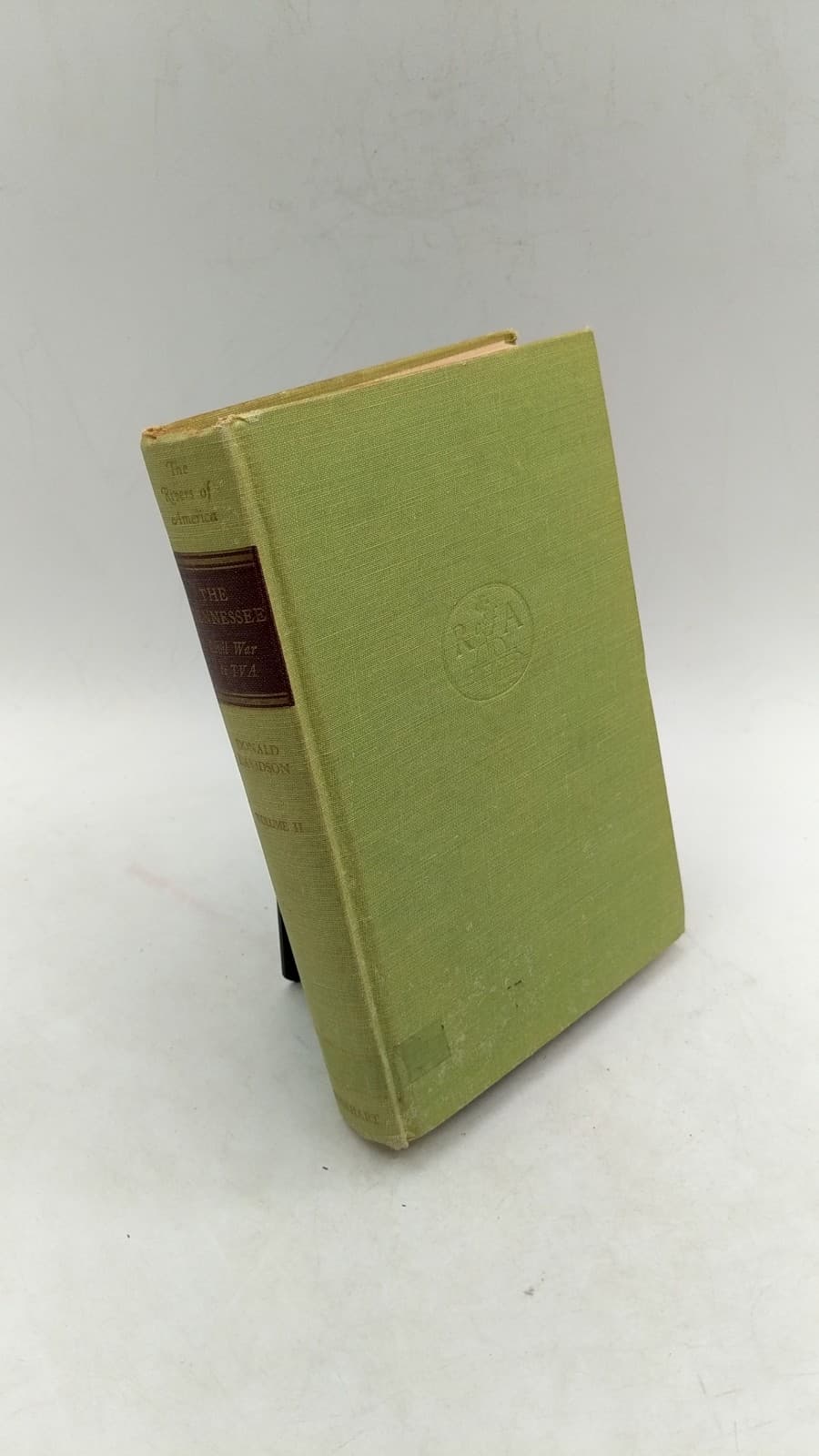 The Tennessee Volume II: The New River Civil War to TVA by Donald Davidson - front cover