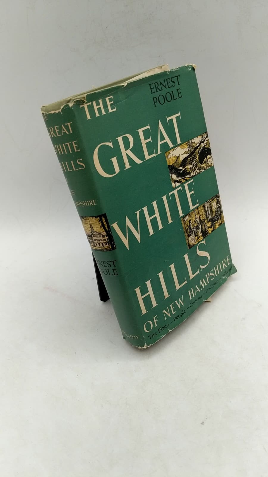 The Great White Hills of New Hampshire by Ernest Poole - front cover