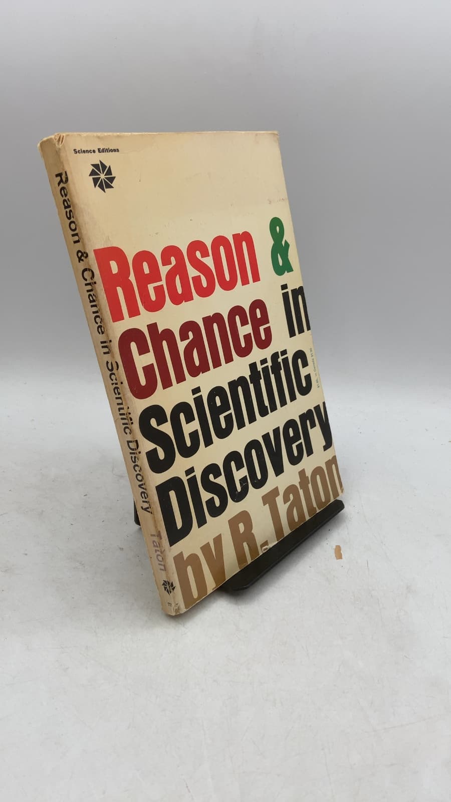 Reason and Chance in Scientific Discovery by R. Taton - front cover
