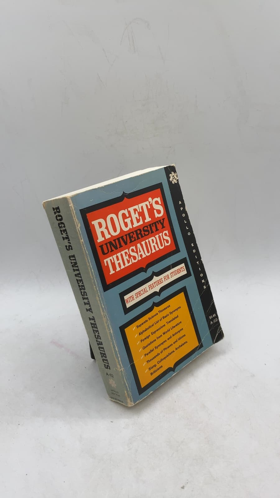 Roget's University Thesaurus by C. O. Sylvester Mawson, Litt.D., Ph.D. - front cover