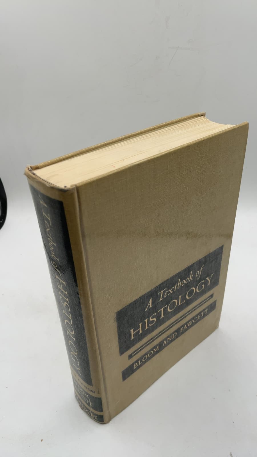 A Textbook of Histology by William Bloom, M.D. and Don W. Fawcett, M.D. - front cover