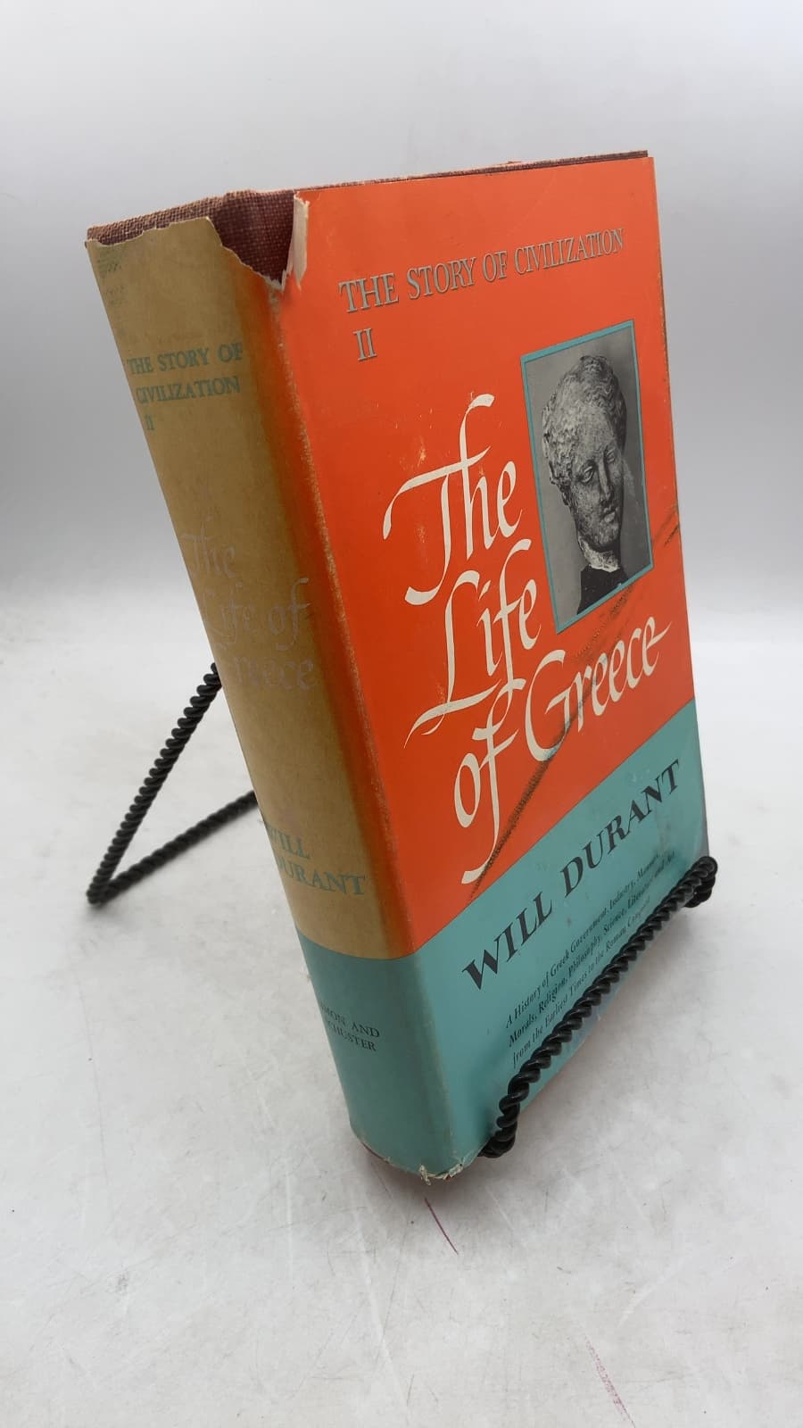 The Life of Greece by Will Durant - front cover