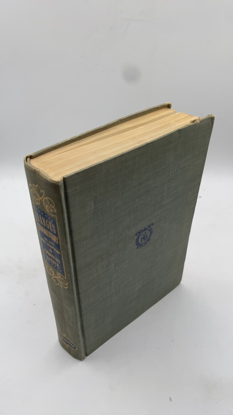Commentary on the Holy Scriptures: Critical, Doctrinal and Homiletical - Chronicles by John Peter Lange - front cover