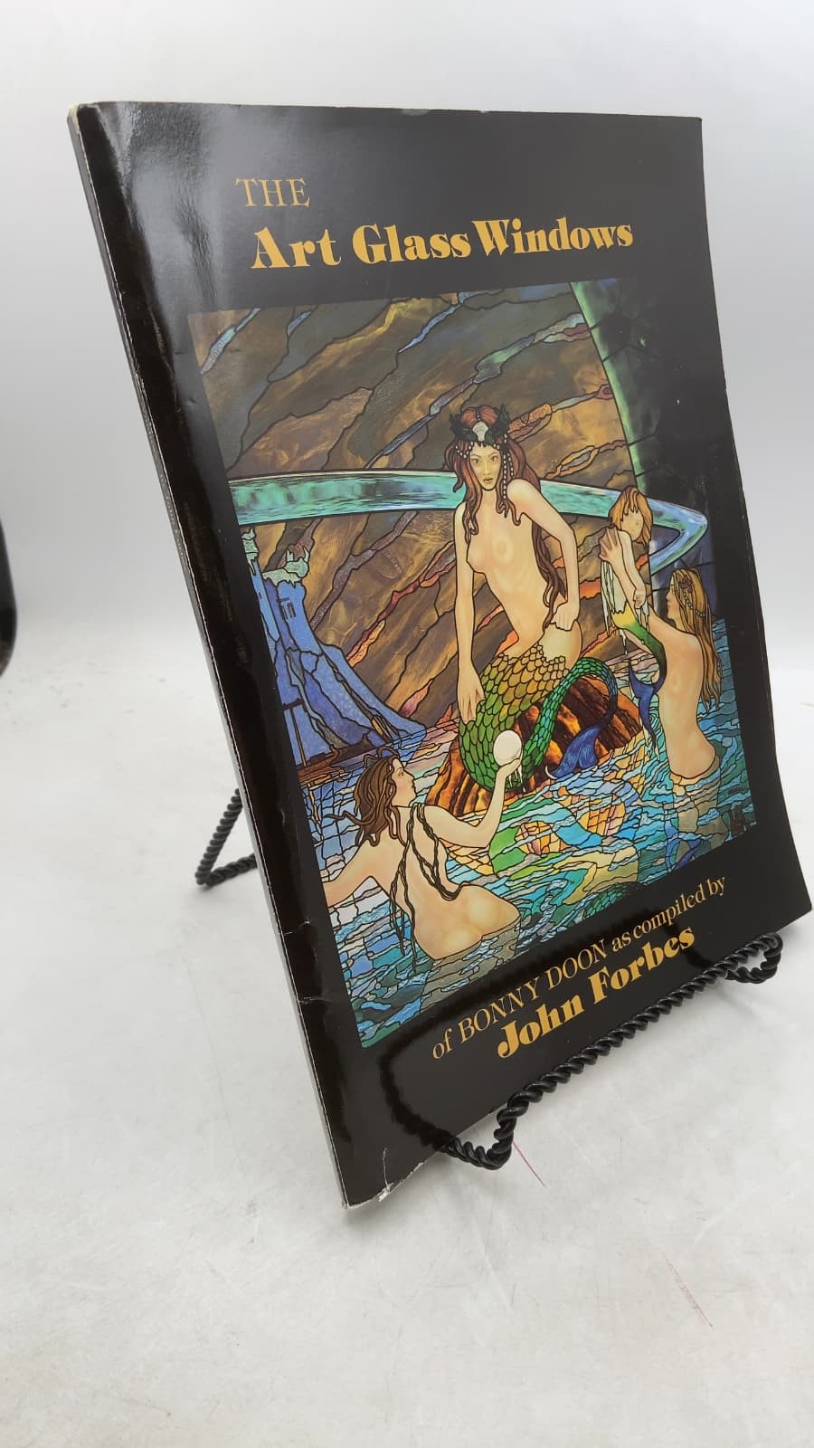 The Art Glass Windows of Bonny Doon by John Forbes - front cover