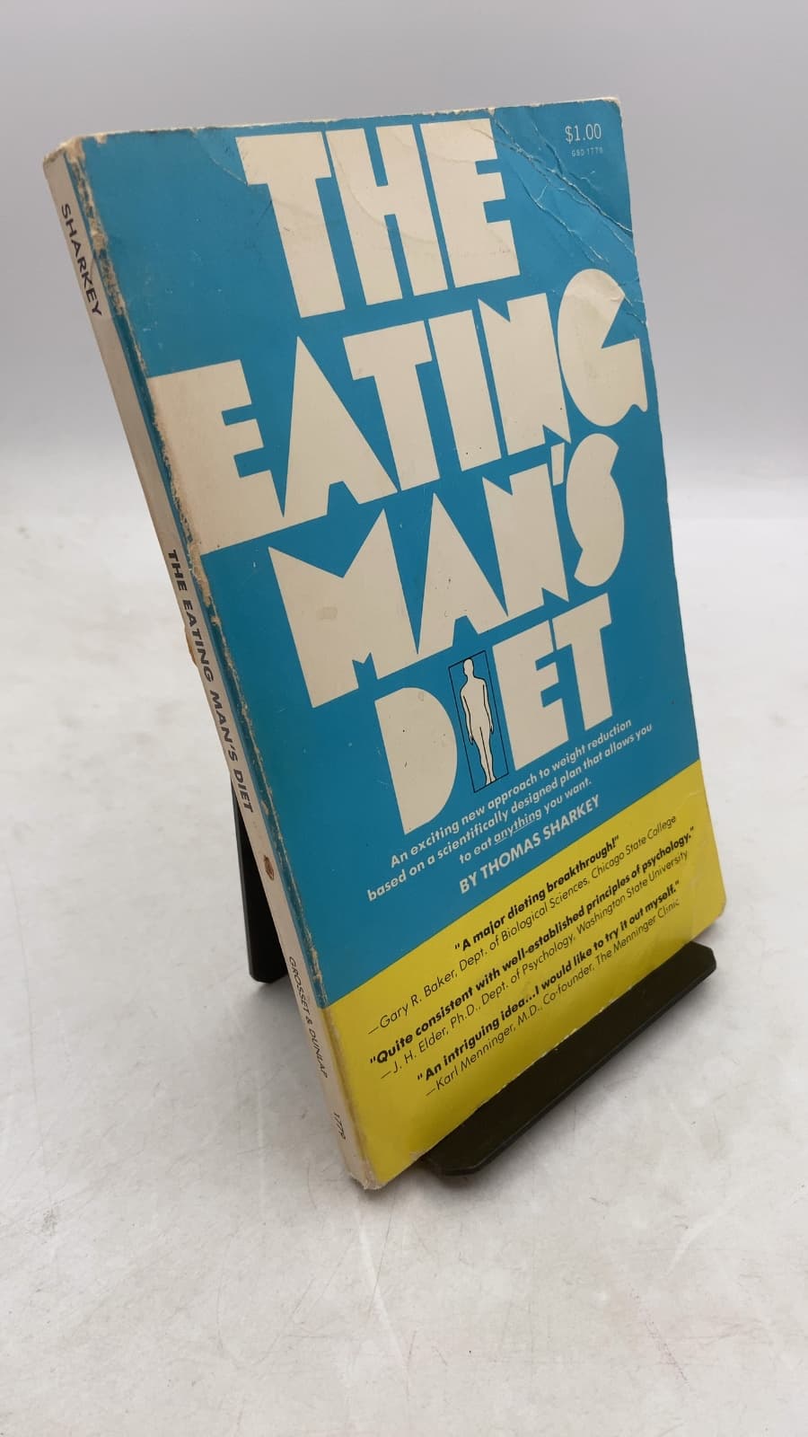 THE Eating Man's Diet by Thomas Sharkey - front cover