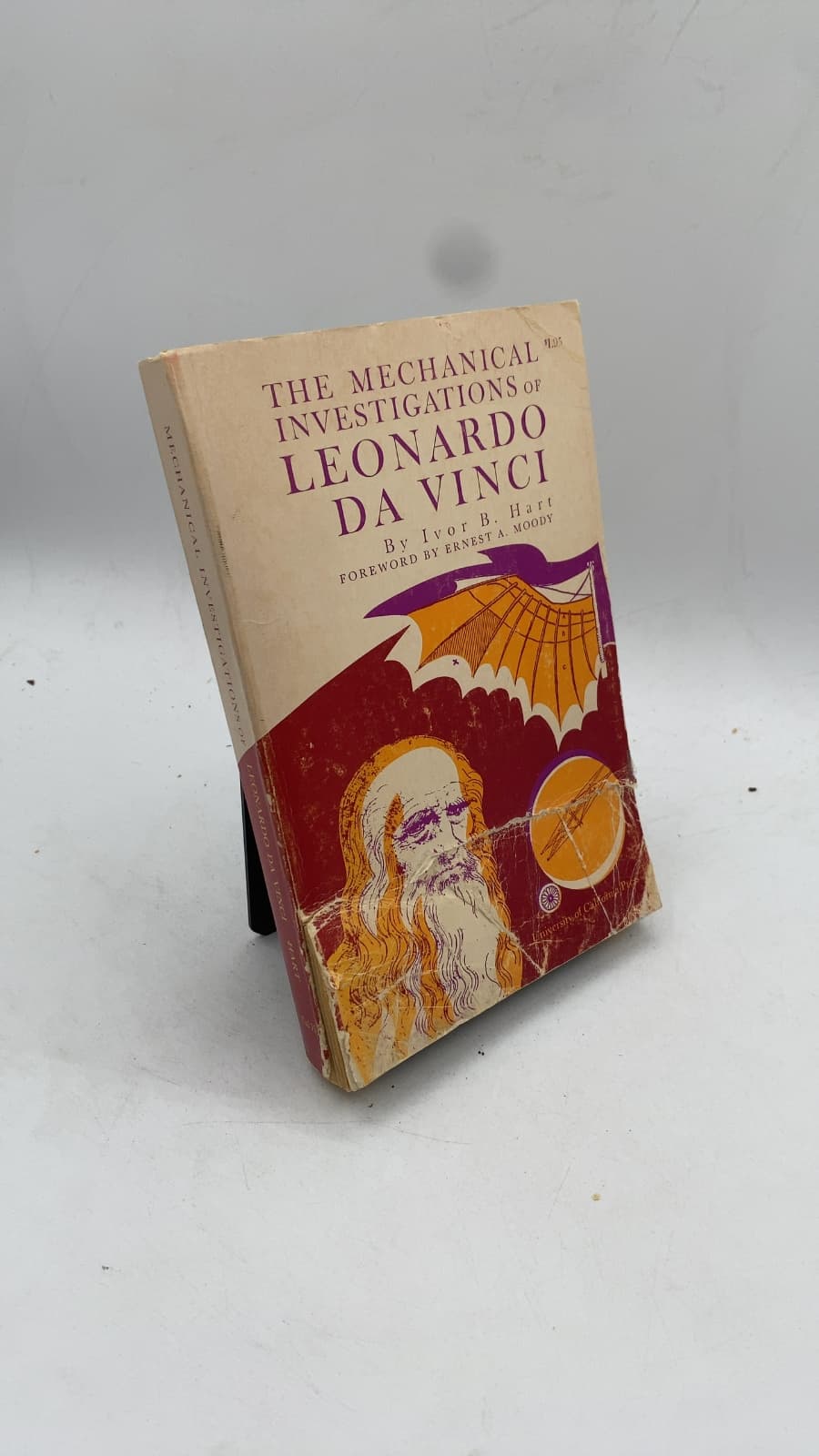 THE Mechanical Investigations OF Leonardo DA Vinci by Ivor B. Hart - front cover
