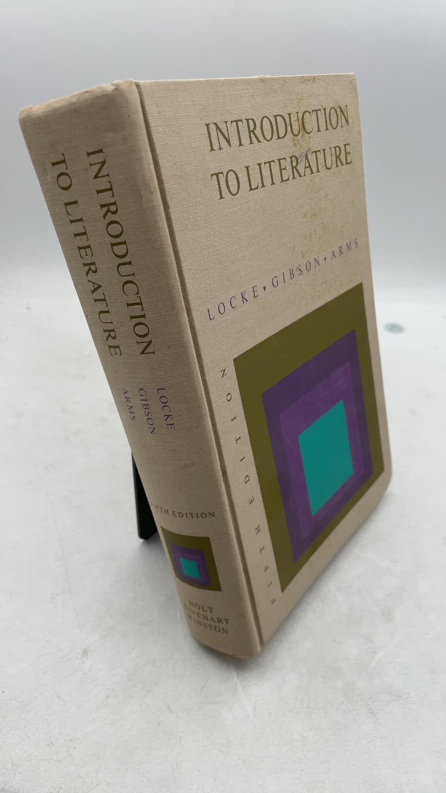 Introduction TO Literature by Louis G. Locke, William M. Gibson, George Arms - front cover