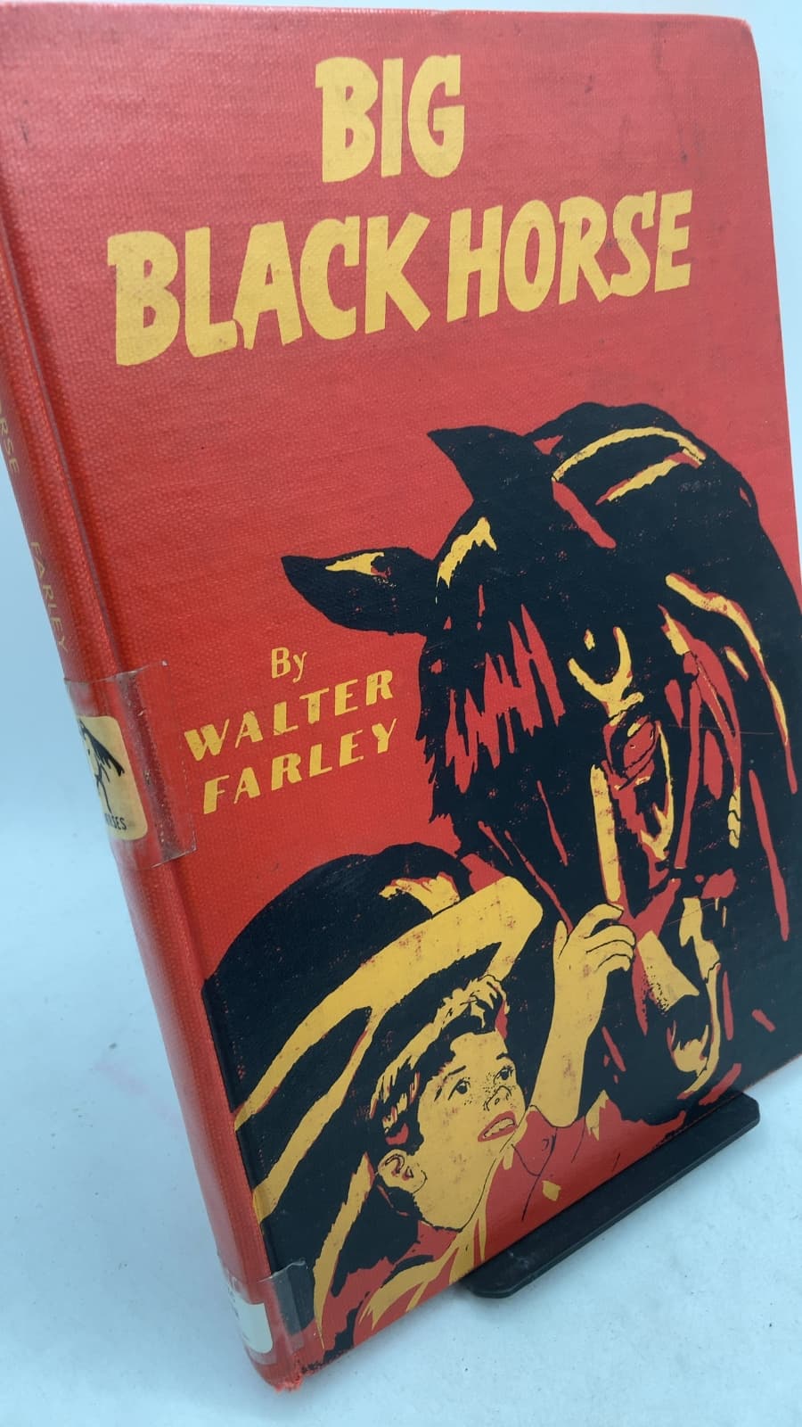 BIG Black Horse by Walter Farley - front cover