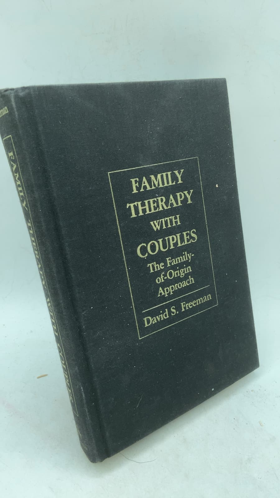 Family Therapy with Couples: The Family-of-Origin Approach by David S. Freeman - front cover