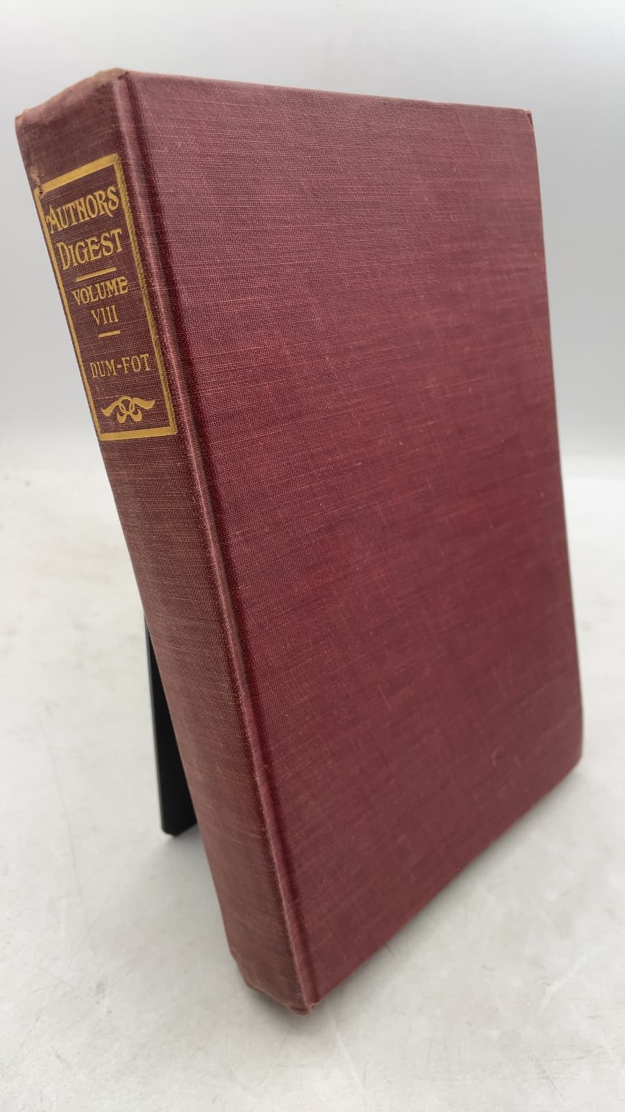 Authors Digest Volume VIII by Rossiter Johnson (Editor) - front cover