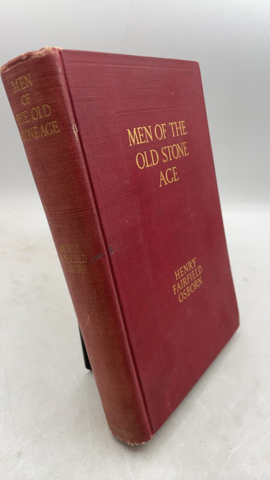 Men of the Old Stone Age: Their Environment, Life and Art by Henry Fairfield Osborn - front cover