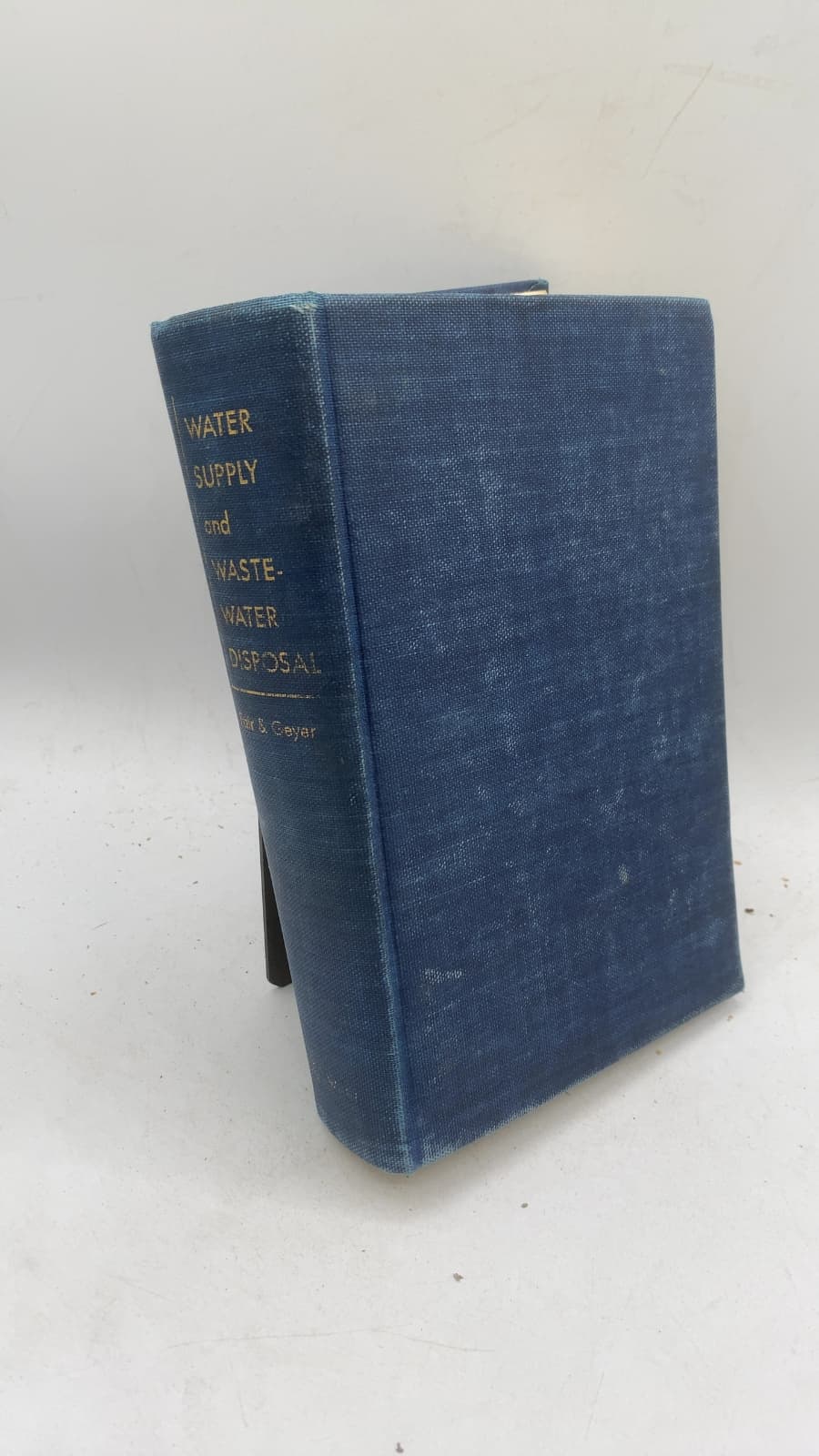 Water Supply and Waste-Water Disposal by Gordon Maskew Fair, John Charles Geyer, John Carrell Morris - front cover