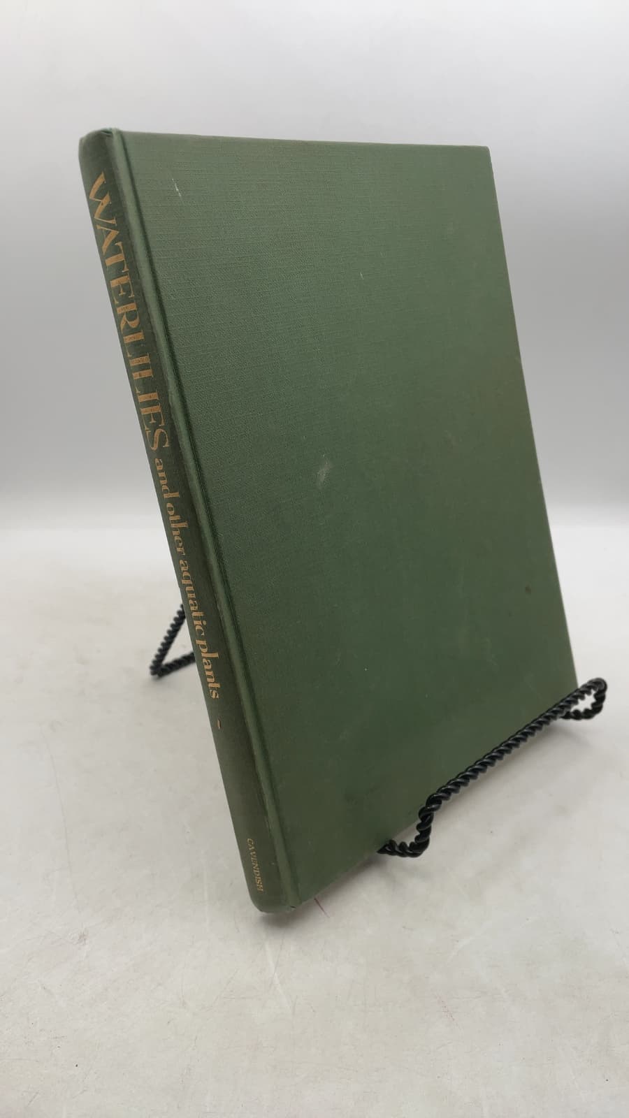 Waterlilies and other aquatic plants by Stapleley Water Gardens - front cover