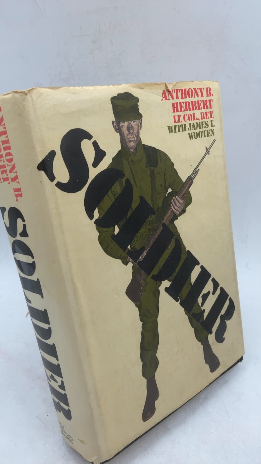 Soldier by Anthony B. Herbert, Lt. Col., Ret. with James T. Wooten - front cover