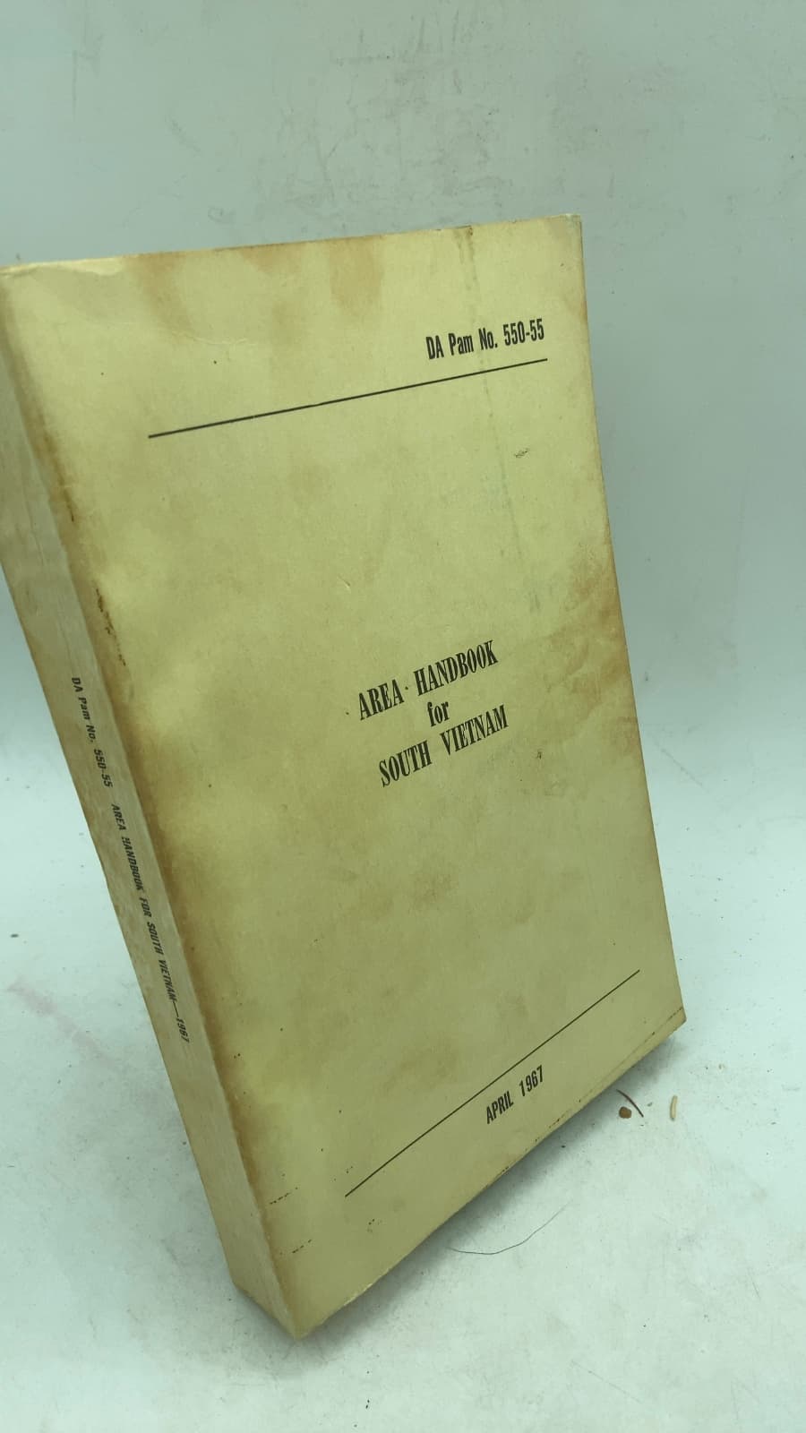 Area Handbook for South Vietnam by Harvey H. Smith, Donald W. Bernier, Frederica M. Bunge, Frances Chadwick Rintz, Rinn-Sup Shinn, Suzanne Teleki - front cover