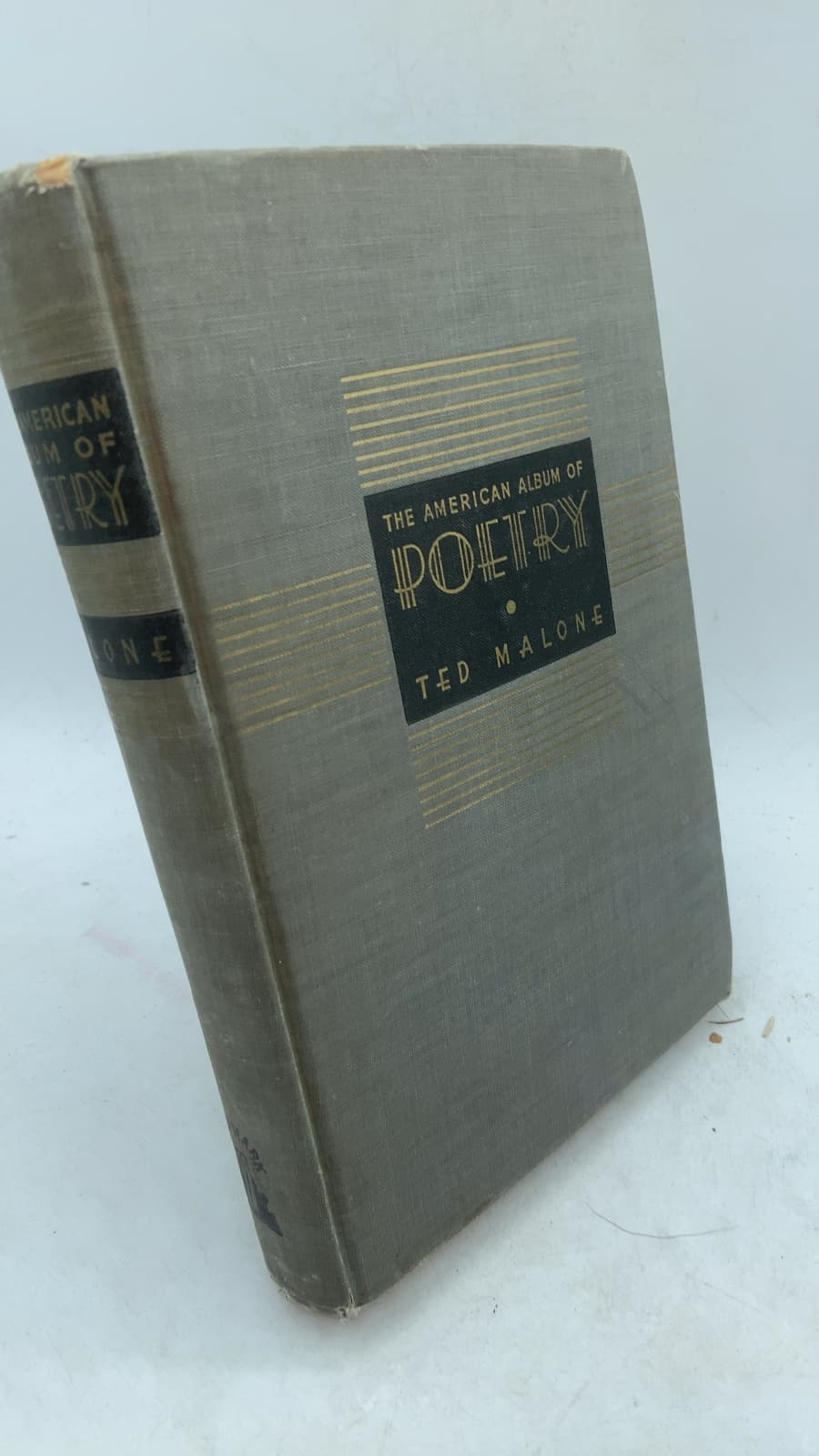 The American Album of Poetry by Ted Malone - front cover