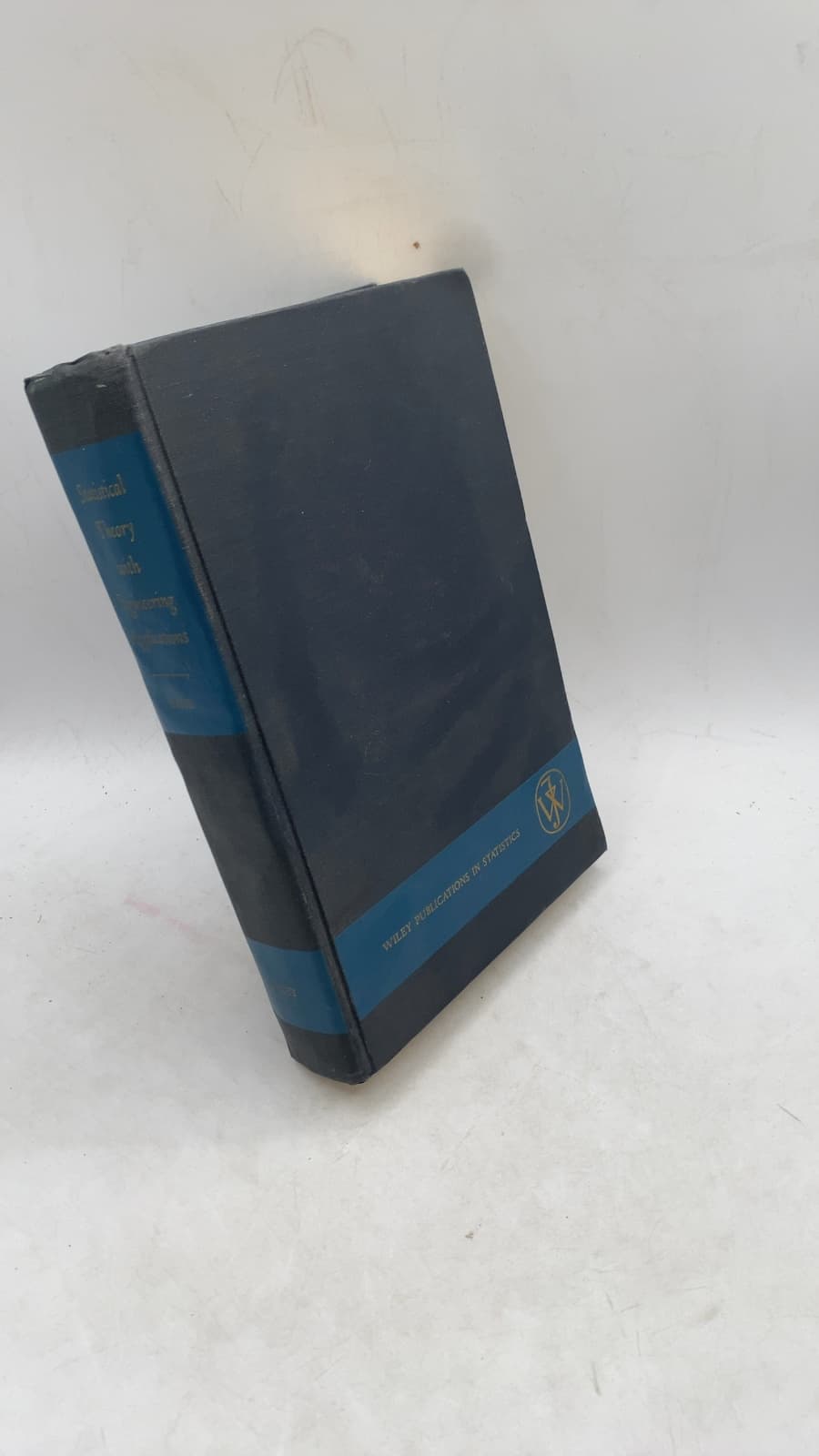 Statistical Theory with Engineering Applications by A. Hald - front cover