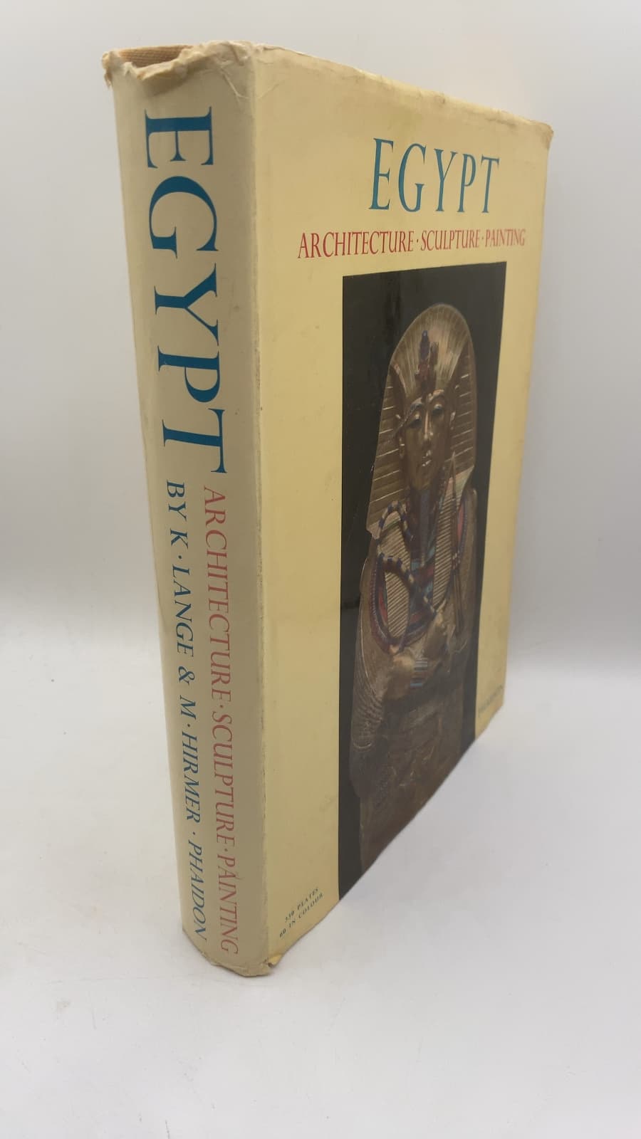 Egypt: Architecture, Sculpture, Painting in Three Thousand Years by Kurt Lange and Max Hirmer - front cover