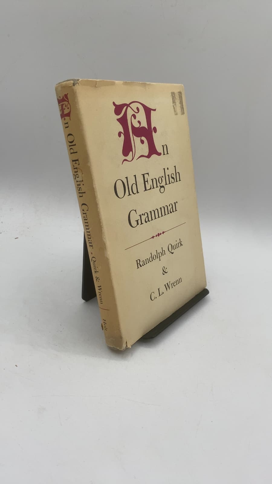 An Old English Grammar by Randolph Quirk and C. L. Wrenn - front cover
