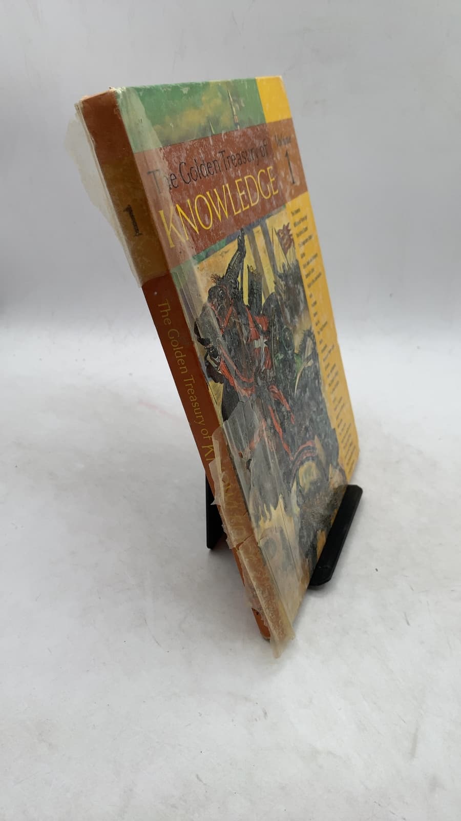 The Golden Treasury of Knowledge Volume 1 by Margaret Bevans (Editor-in-Chief) - front cover