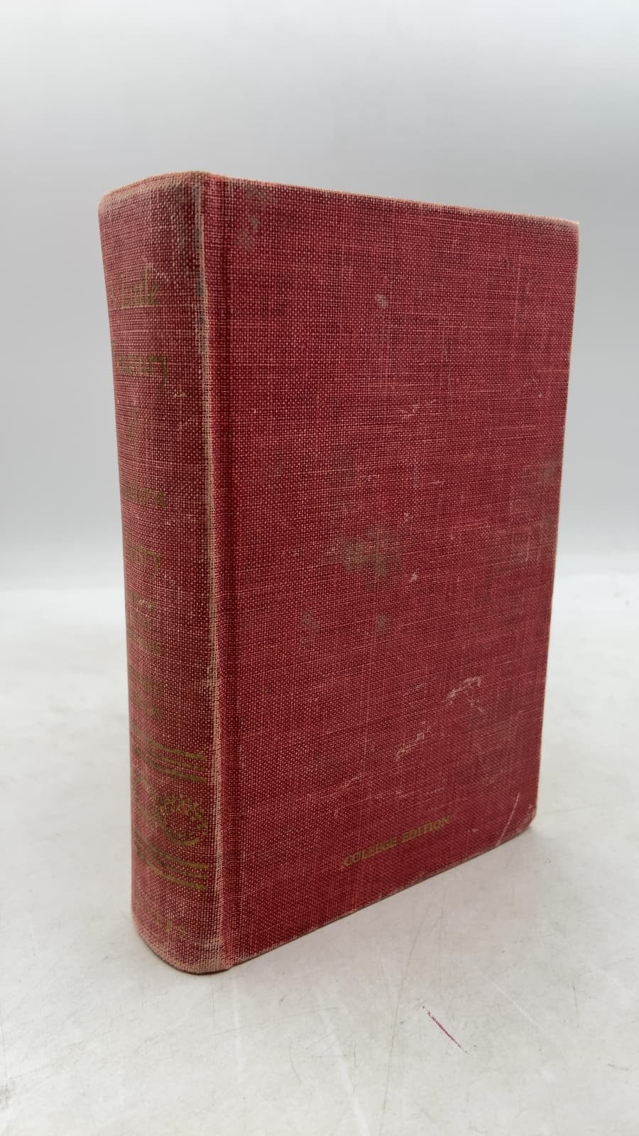 A Little Treasury of Modern Poetry: English & American by Oscar Williams - front cover