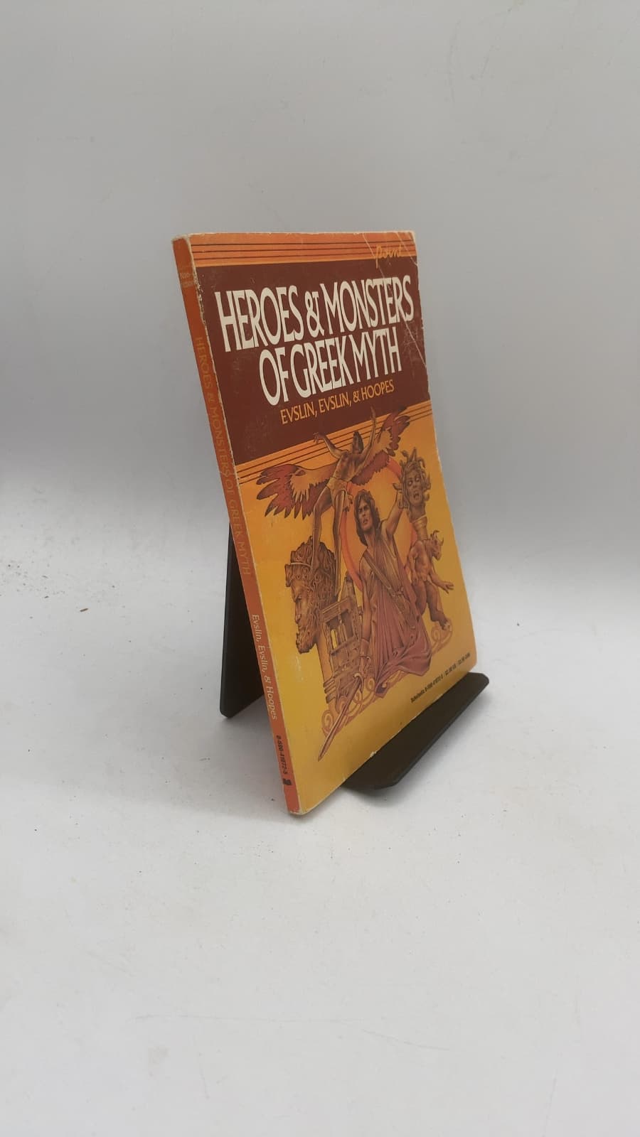 Heroes & Monsters OF Greek Myth by Bernard Evslin, Dorothy Evslin, Ned Hoopes - front cover