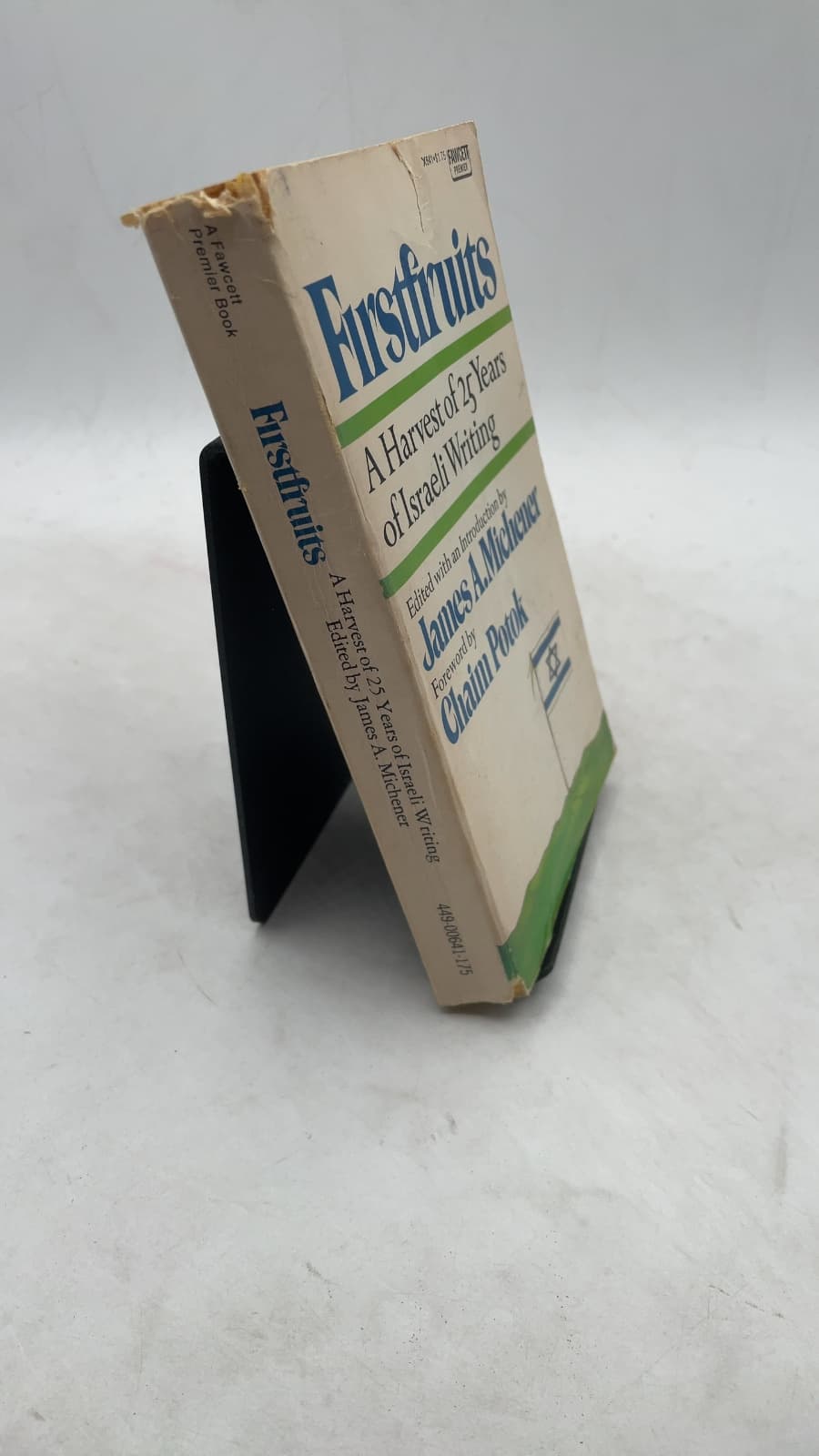 Firstfruits: A Harvest of 25 Years of Israeli Writing by James A. Michener (Editor) - front cover