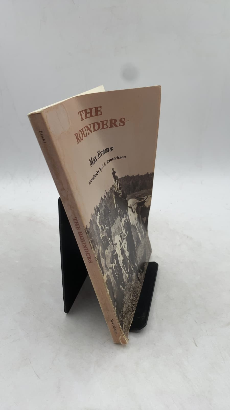 THE Rounders by Max Evans - front cover