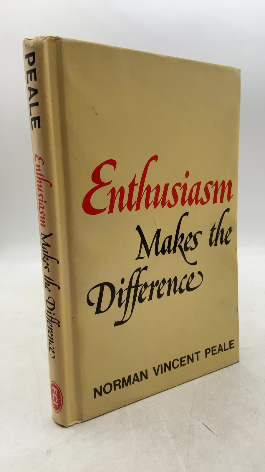 Enthusiasm Makes the Difference by Norman Vincent Peale - front cover