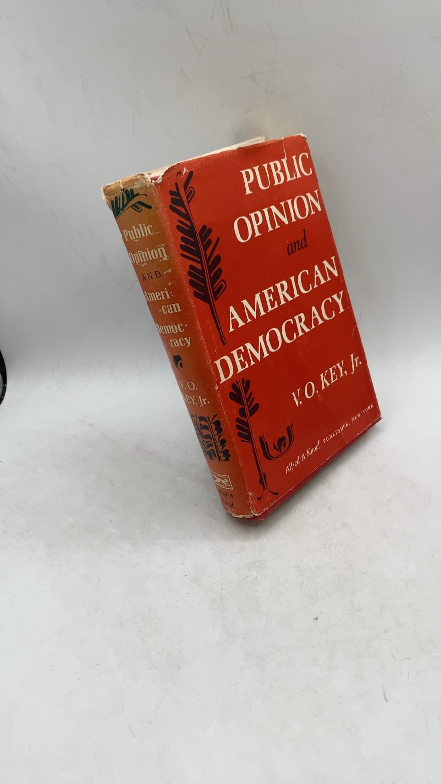 Public Opinion and American Democracy by V. O. Key, Jr. - front cover
